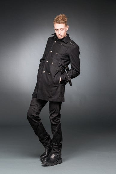 Buckled Military Coat