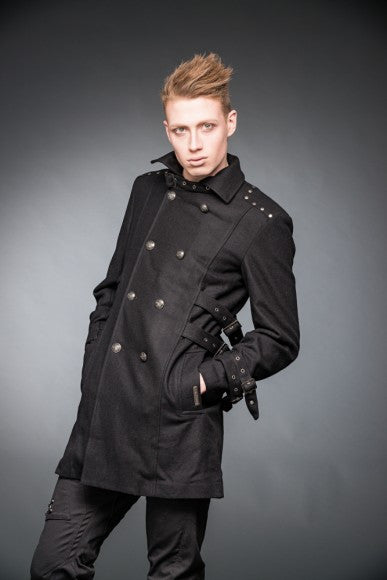 Buckled Military Coat